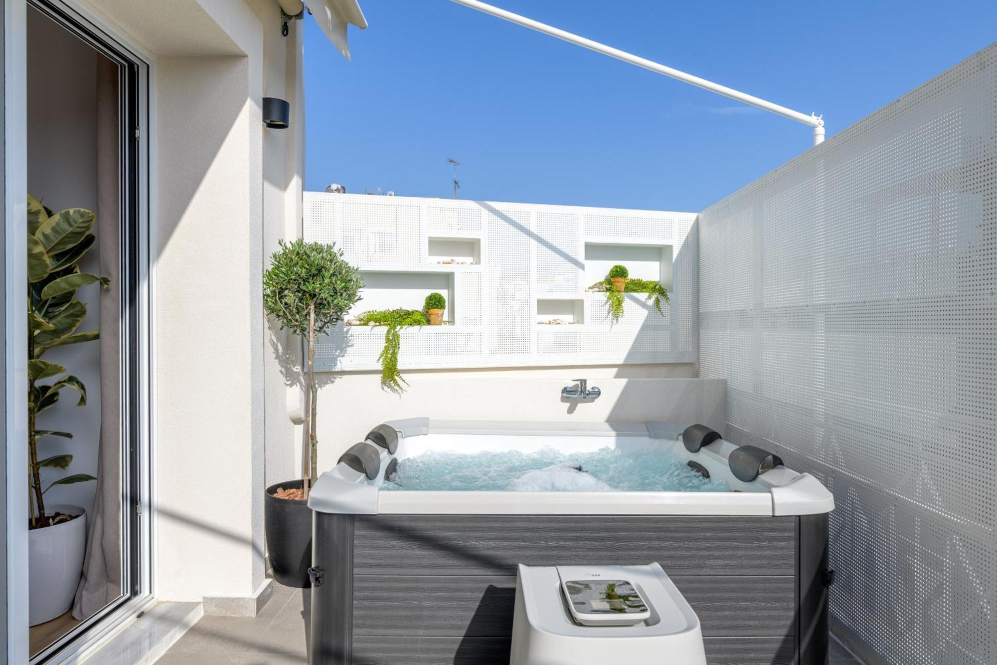 אתונה Central Sunny Loft With Plunge Pool מראה חיצוני תמונה
