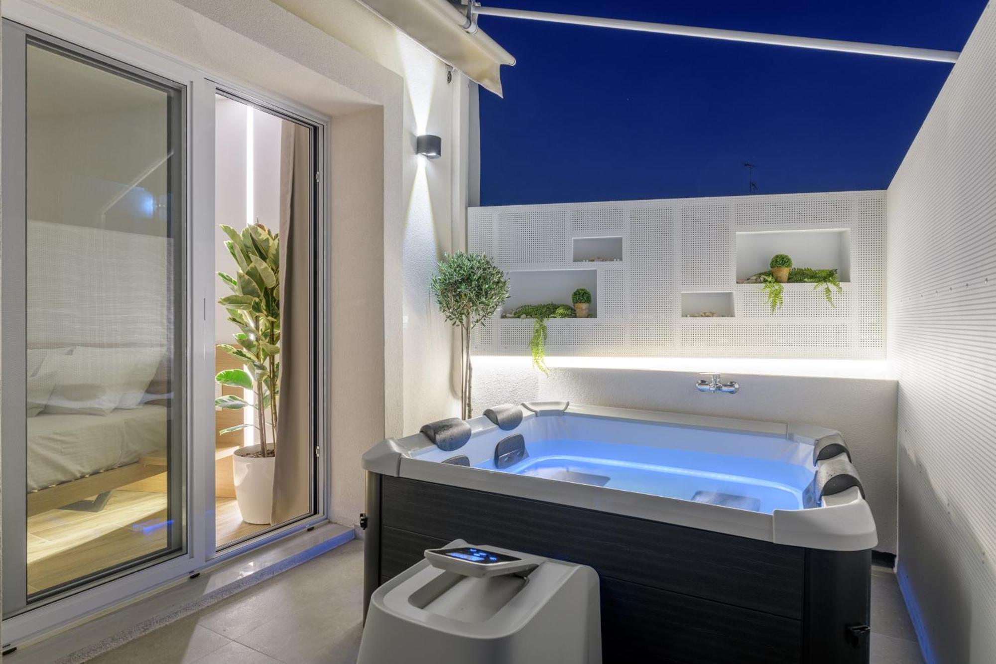 אתונה Central Sunny Loft With Plunge Pool מראה חיצוני תמונה