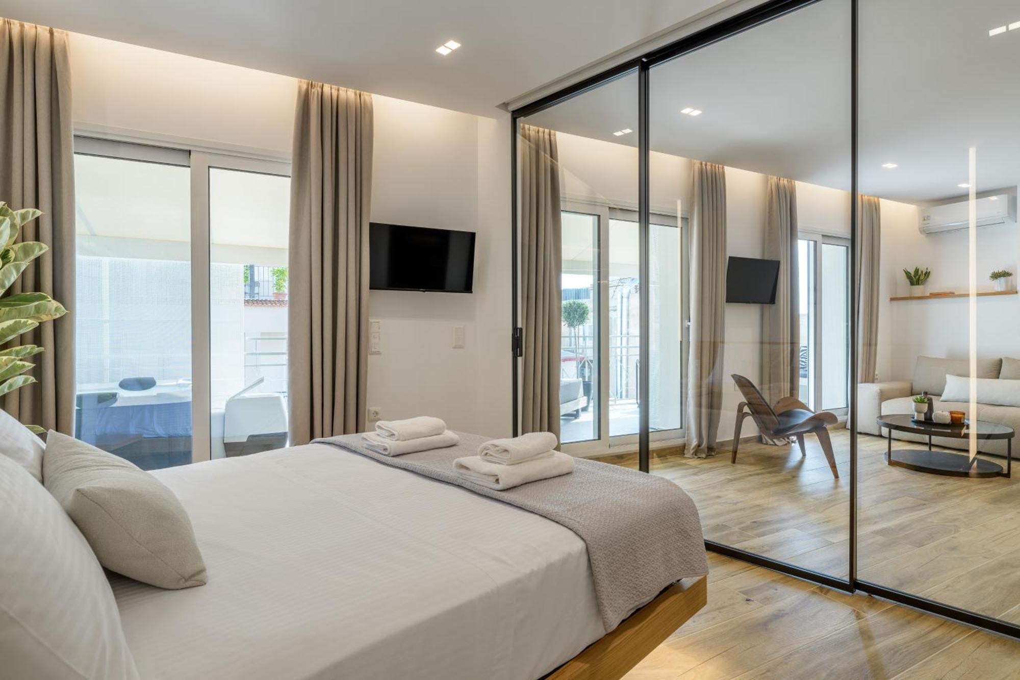 אתונה Central Sunny Loft With Plunge Pool מראה חיצוני תמונה